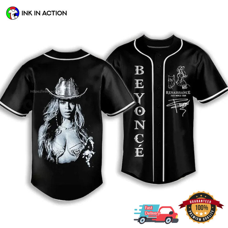 Beyonce Renaissance World Tour Baseball Jersey baseball jersey product view 1