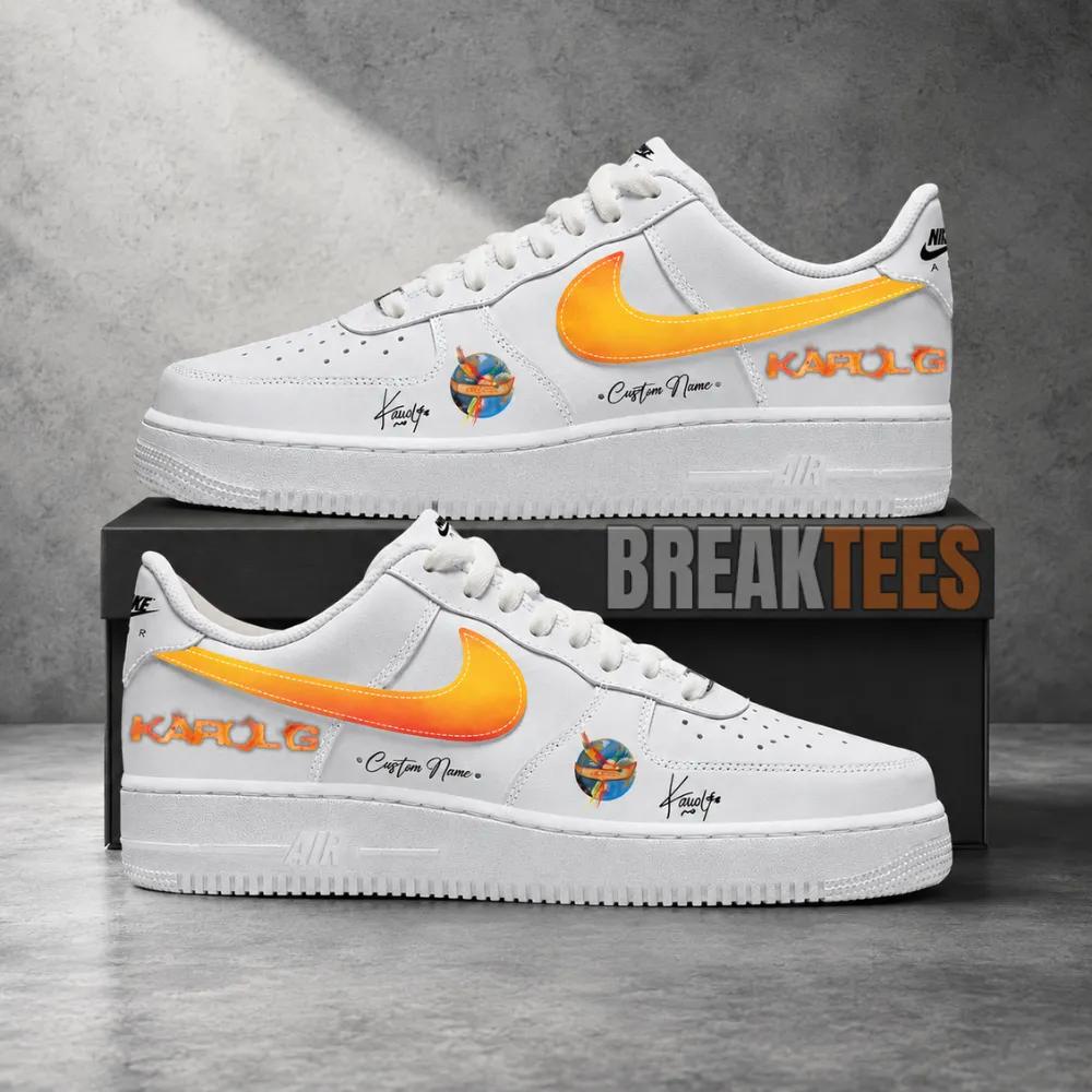 Bichota Season Karol G Personalized Air Force 1 Shoes Sunset Gradient Edition Unisex T-shirt, Sweatshirt, Hoodie, Long Sleeve Tee - T-Shirt, Sweatshirt, Hoodie