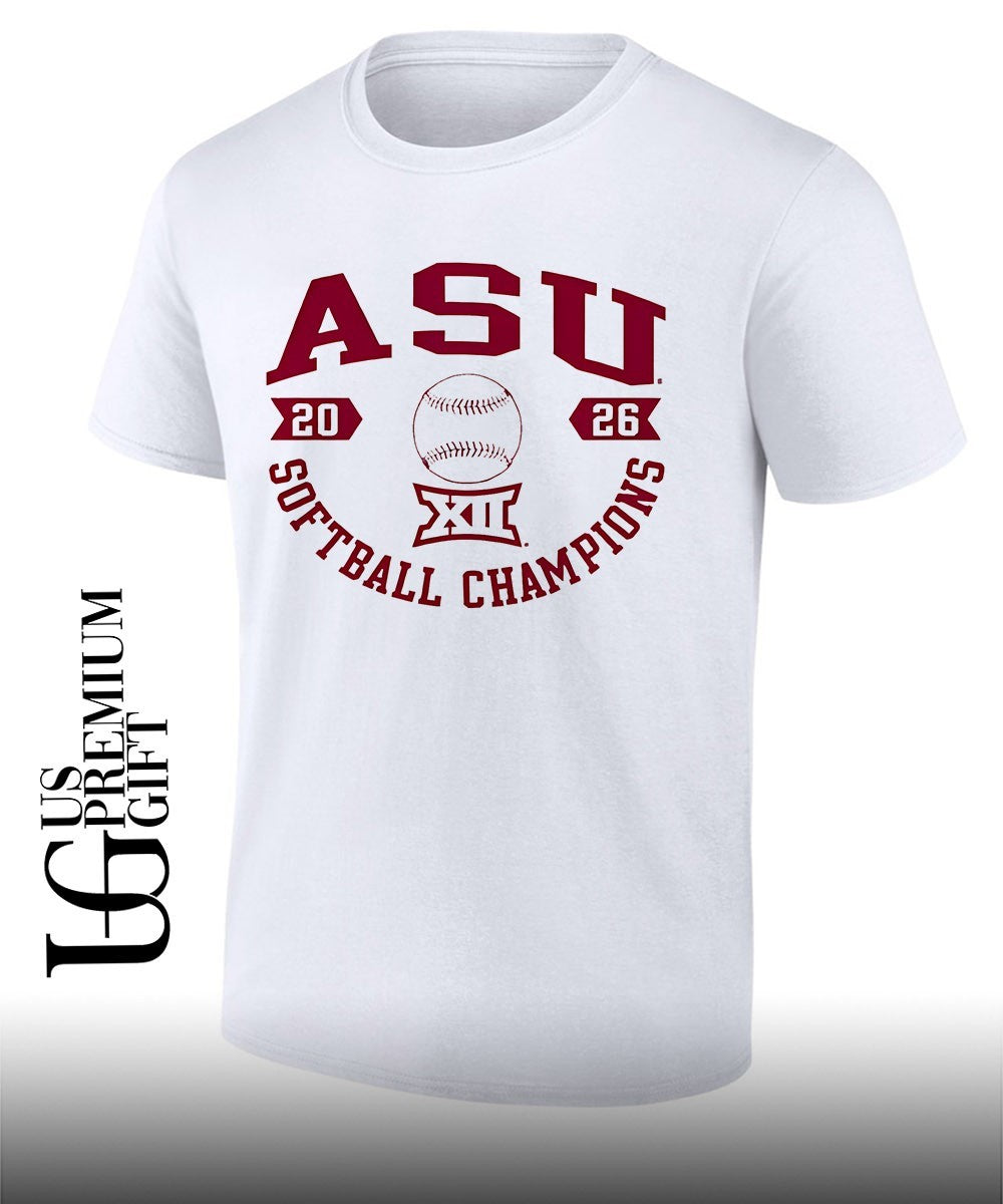 Big 12 Arizona State Sun Devils Softball Tournament Champions 2026 shirt Unisex T-shirt, Sweatshirt, Hoodie, Long Sleeve Tee - T-Shirt, Sweatshirt, Hoodie