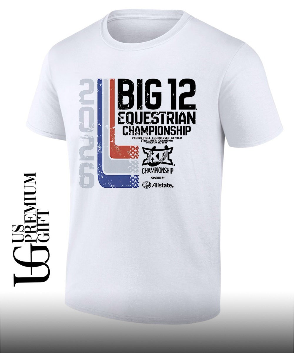 Big 12 Equestrian Championship 2026 shirt Unisex T-shirt, Sweatshirt, Hoodie, Long Sleeve Tee - T-Shirt, Sweatshirt, Hoodie