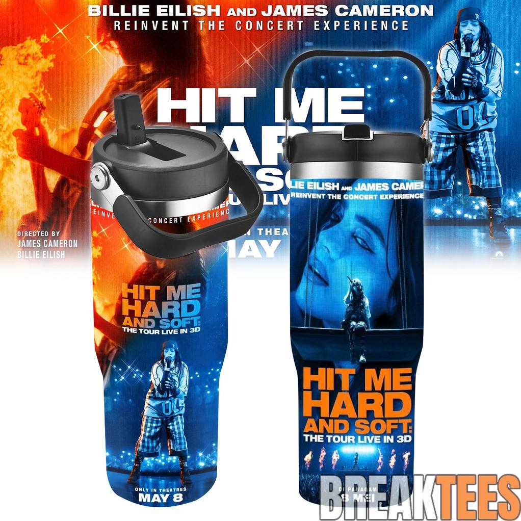 Billie Eilish Hit Me Hard and Soft Tour 2026 Tumbler Unisex T-shirt, Sweatshirt, Hoodie, Long Sleeve Tee - T-Shirt, Sweatshirt, Hoodie