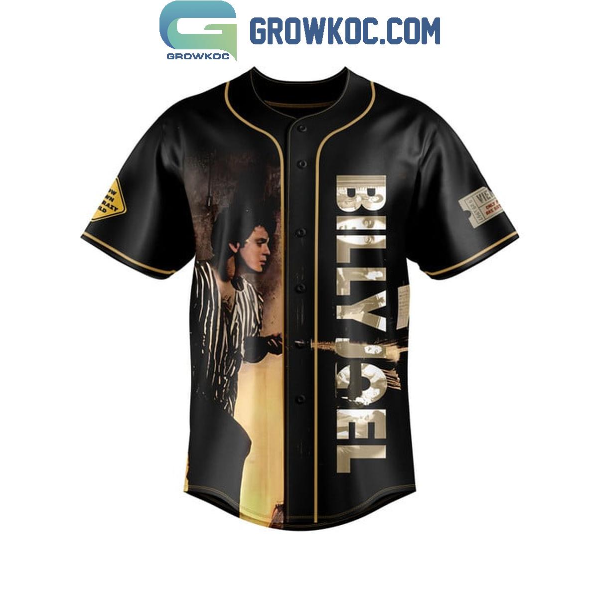 Billy Joel Piano Man La-la Di-Dee-Da Da-Dum Baseball Jersey baseball jersey product view 2