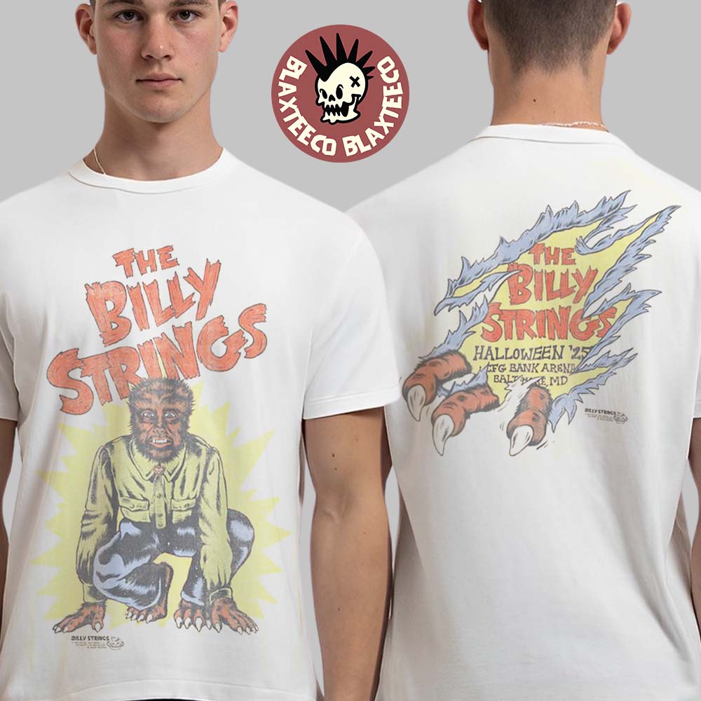 Billy Strings Baltimore Maryland 2025 Exclusive Tee At CFG Bank Arena On October 31 And November 1 2025 Halloween The Werewolf Two Side T-Shirt - T-Shirt, Sweatshirt, Hoodie