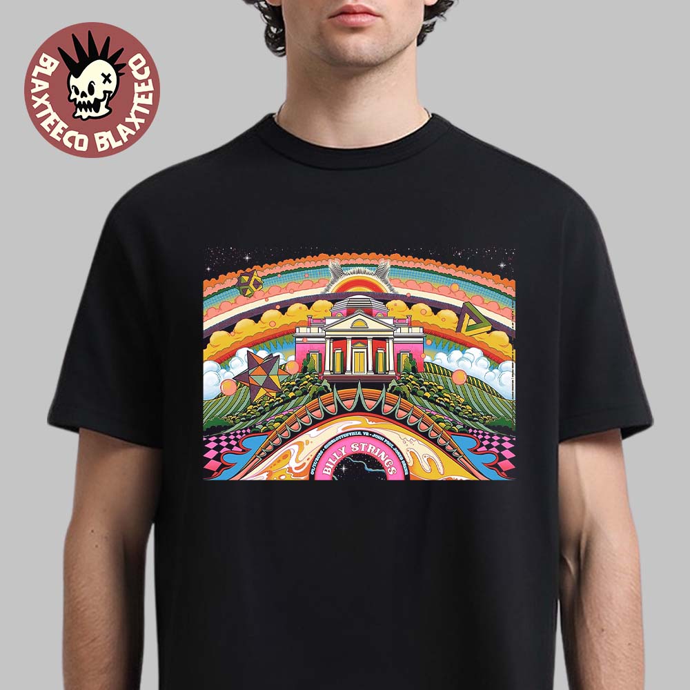 Billy Strings Charlottesville Virginia 2026 Night 1 Gig Poster At John Paul Jones Arena On April 17 2026 T-Shirt - T-Shirt, Sweatshirt, Hoodie