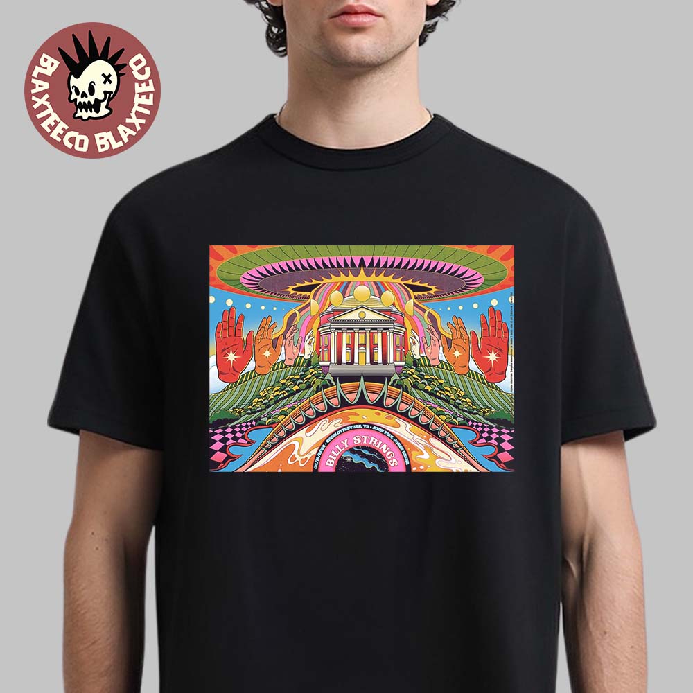 Billy Strings Charlottesville Virginia 2026 Night 2 Gig Poster At John Paul Jones Arena On April 18 2026 T-Shirt - T-Shirt, Sweatshirt, Hoodie