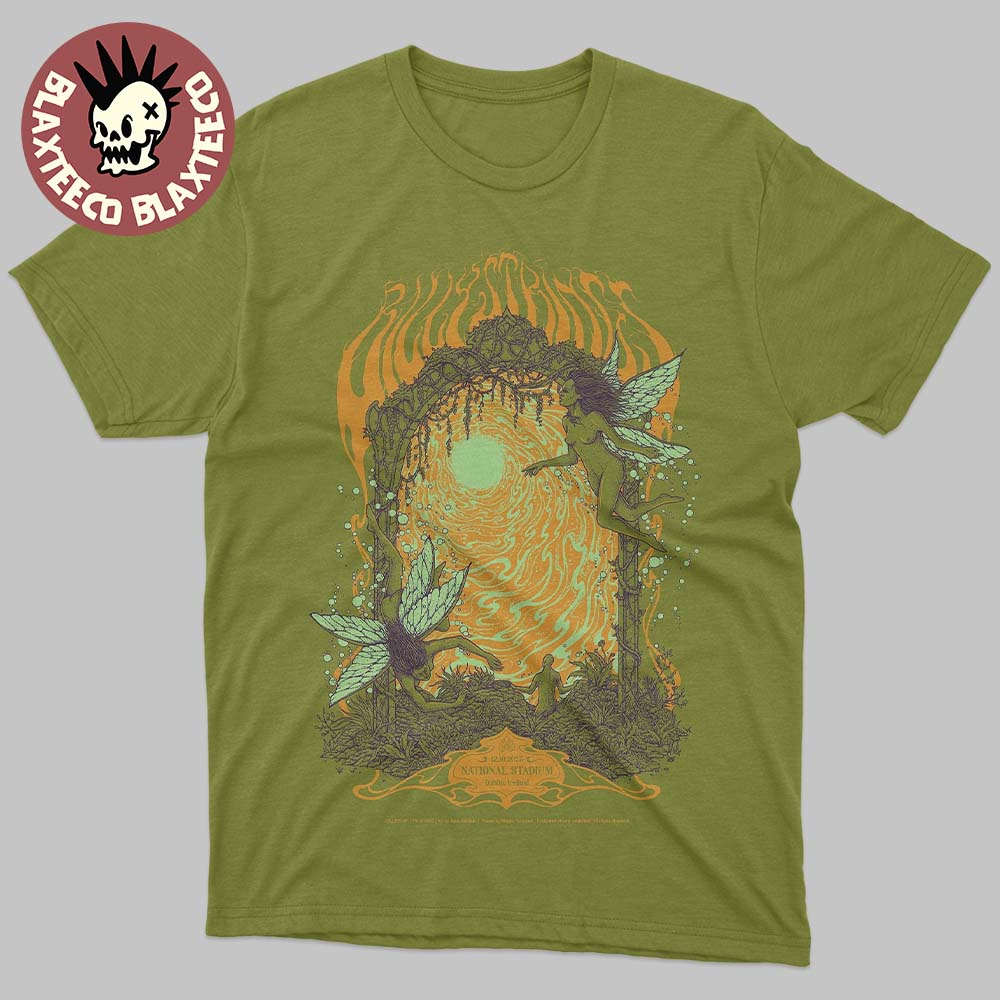 Billy Strings Dublin Ireland 2025 Concert Poster At National Stadium On 12 October 2025 T-Shirt - T-Shirt, Sweatshirt, Hoodie
