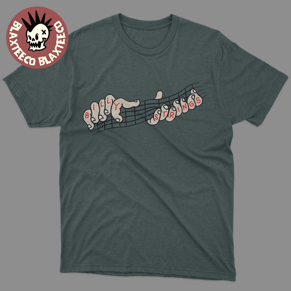 Billy Strings Fall 2025 Tour North American Merch Fingers T-Shirt Unisex T-shirt, Sweatshirt, Hoodie, Long Sleeve Tee - T-Shirt, Sweatshirt, Hoodie