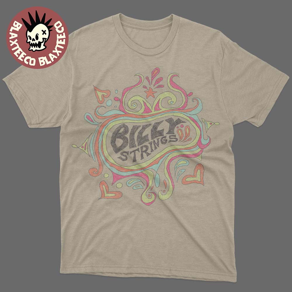 Billy Strings Fall 2025 Tour North American Merch Paisley T-Shirt Unisex T-shirt, Sweatshirt, Hoodie, Long Sleeve Tee - T-Shirt, Sweatshirt, Hoodie