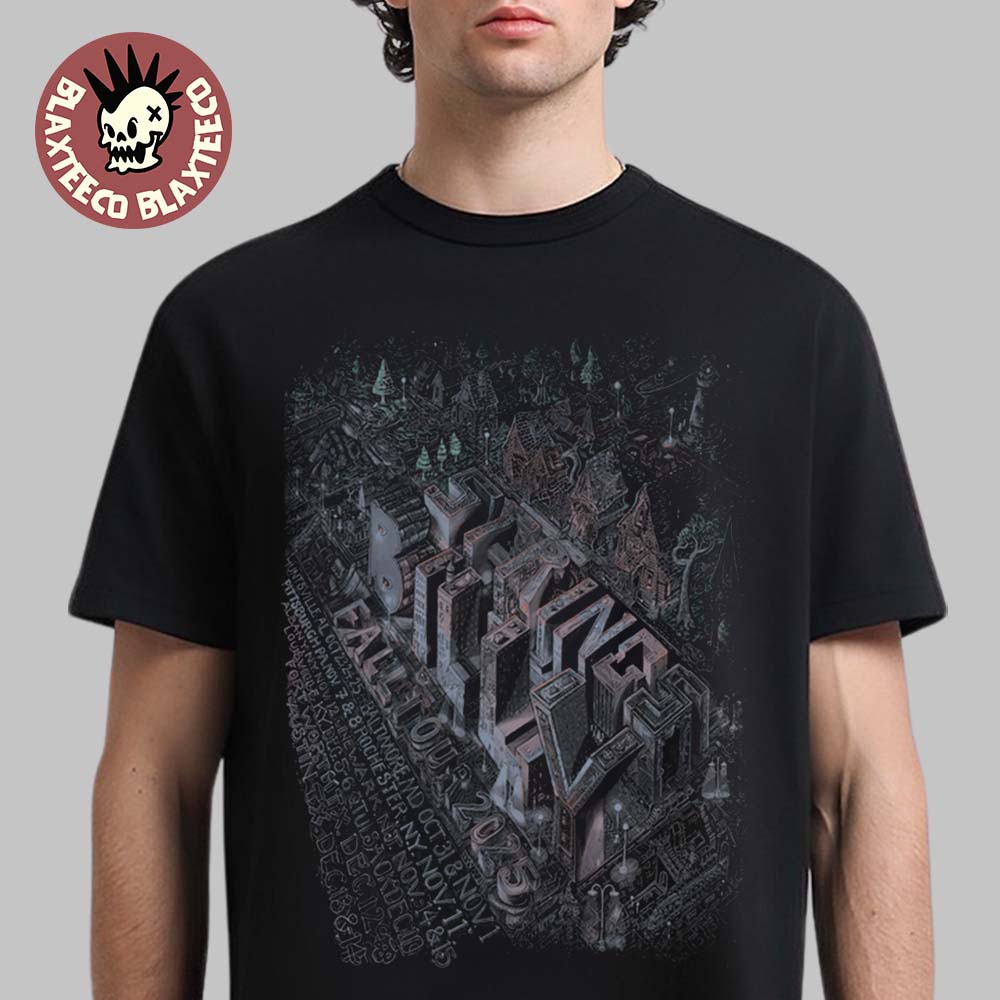 Billy Strings Fall Tour 2025 North American Poster Tee with Dates T-Shirt Unisex T-shirt, Sweatshirt, Hoodie, Long Sleeve Tee - T-Shirt, Sweatshirt, Hoodie