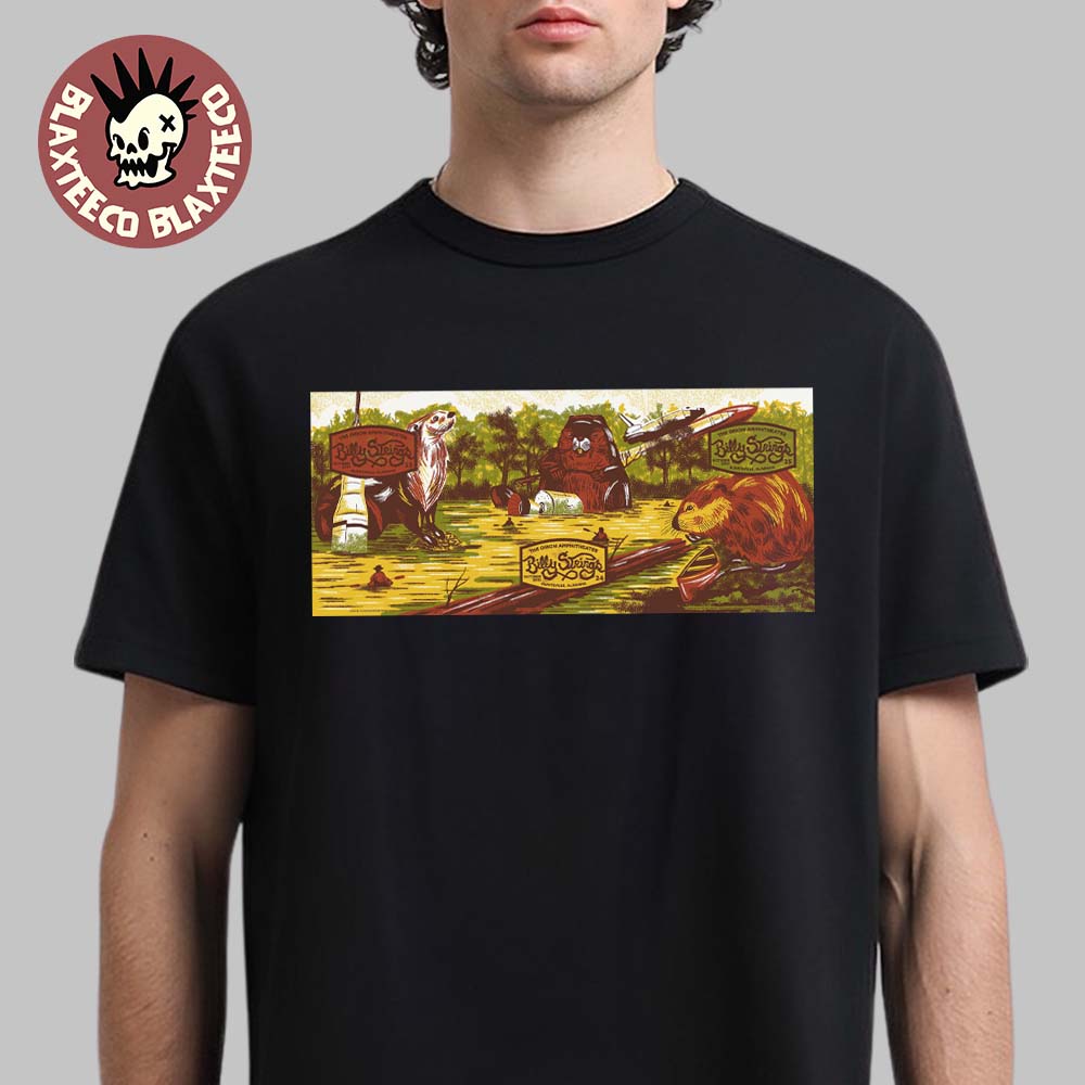 Billy Strings Huntsville Alabama 2025 Night 1 2 3 Combined Gig Poster At The Orion Amphitheater On October 23 24 25 2025 T-Shirt - T-Shirt, Sweatshirt, Hoodie
