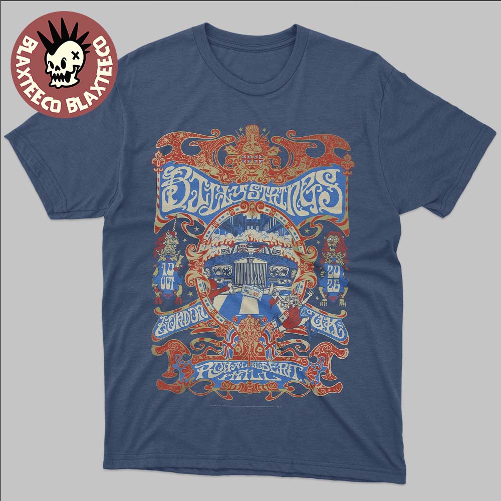 Billy Strings London UK 2025 Venue Poster At Royal Albert Hall On October 10 2025 T-Shirt Unisex T-shirt, Sweatshirt, Hoodie, Long Sleeve Tee - T-Shirt, Sweatshirt, Hoodie