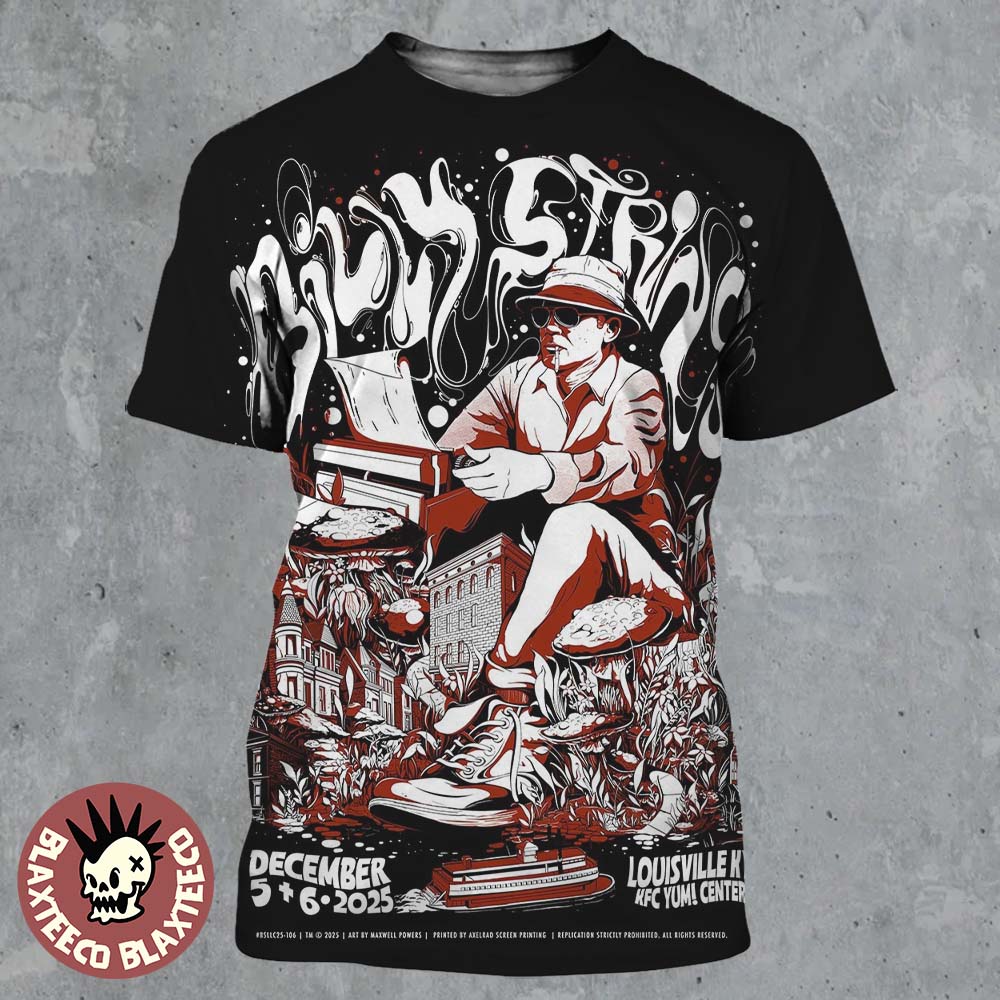 Billy Strings Louisville Kentucky 2025 All Date Poster At KFC Yum Center On December 5 And 6 2025 All Over Print Shirt - T-Shirt, Sweatshirt, Hoodie