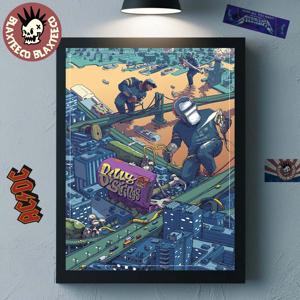Billy Strings Newark New Jersey 2025 Night 1 Venue Poster At Prudential Center On November 14 2025 Repairer Art Home Decor Poster Canvas - T-Shirt, Sweatshirt, Hoodie