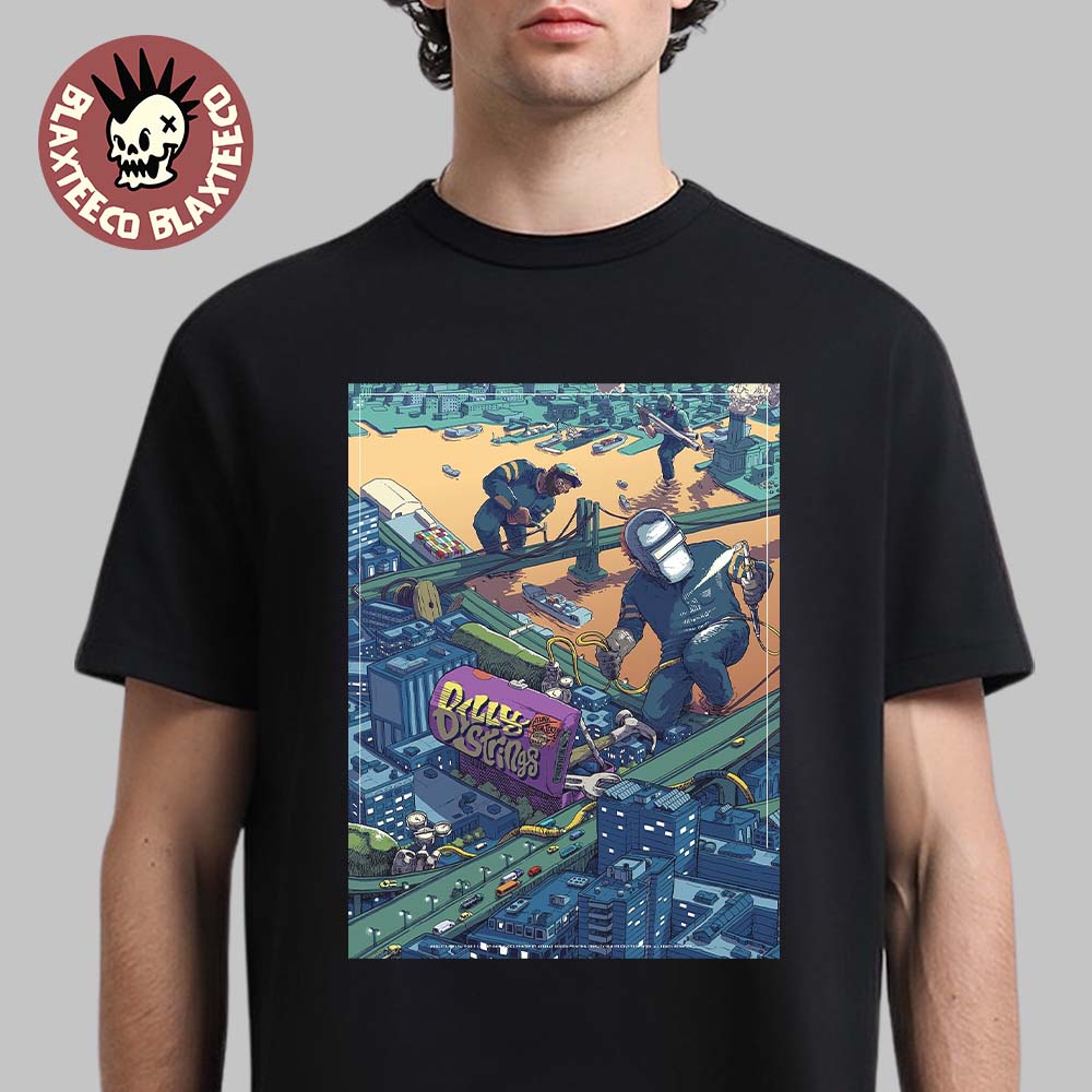 Billy Strings Newark New Jersey 2025 Night 1 Venue Poster At Prudential Center On November 14 2025 Repairer Art T-Shirt - T-Shirt, Sweatshirt, Hoodie