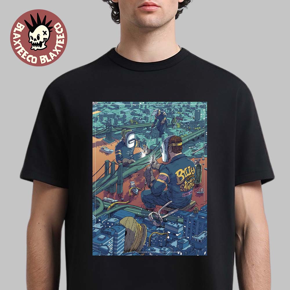 Billy Strings Newark New Jersey 2025 Night 2 Venue Poster At Prudential Center On November 15 2025 Repairer Art T-Shirt - T-Shirt, Sweatshirt, Hoodie