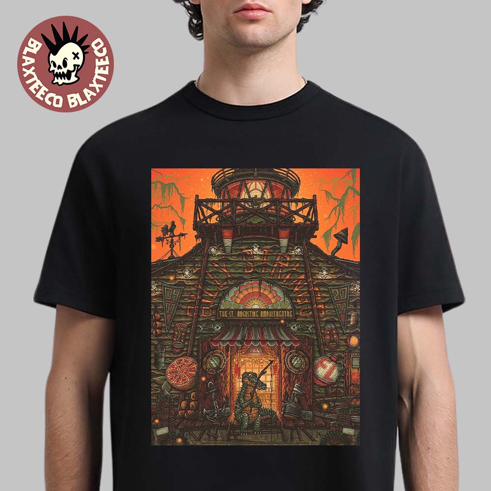 Billy Strings St. Augustine Florida 2026 Night 2 Gig Poster At The St. Augustine Amphitheatre On April 3 2026 T-Shirt - T-Shirt, Sweatshirt, Hoodie