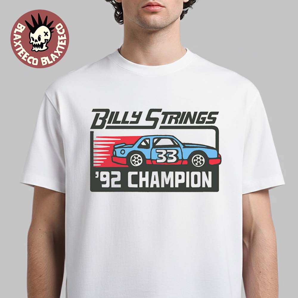 Billy Strings Winter 2026 Tour Merch 1992 Champion T-Shirt Unisex T-shirt, Sweatshirt, Hoodie, Long Sleeve Tee - T-Shirt, Sweatshirt, Hoodie