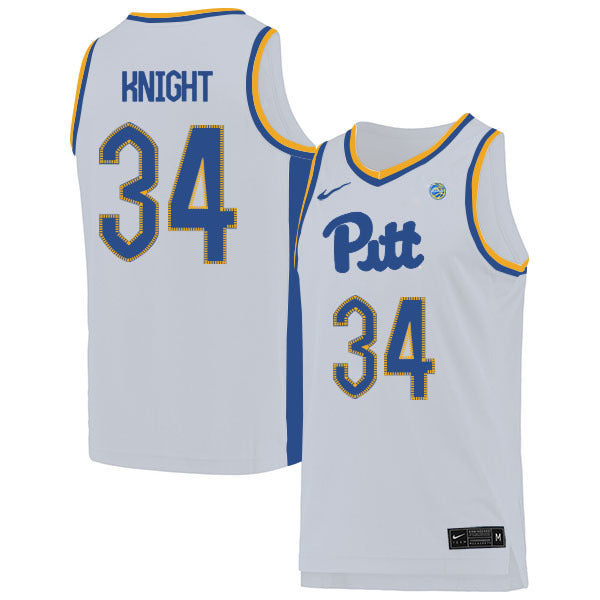 Billy Knight 34 White College Football Jersey football jersey product view 1