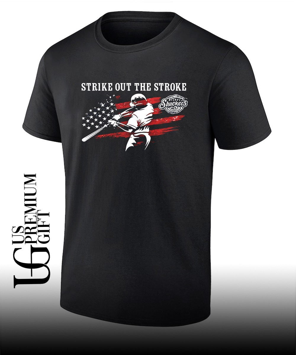 Biloxi Shuckers Twofer Tuesday Strike Out The Stroke 2026 shirt Unisex T-shirt, Sweatshirt, Hoodie, Long Sleeve Tee - T-Shirt, Sweatshirt, Hoodie