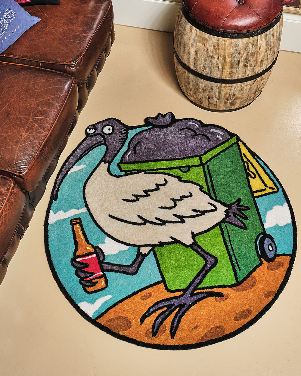 Bin Chicken Rug Unisex T-shirt, Sweatshirt, Hoodie, Long Sleeve Tee - T-Shirt, Sweatshirt, Hoodie