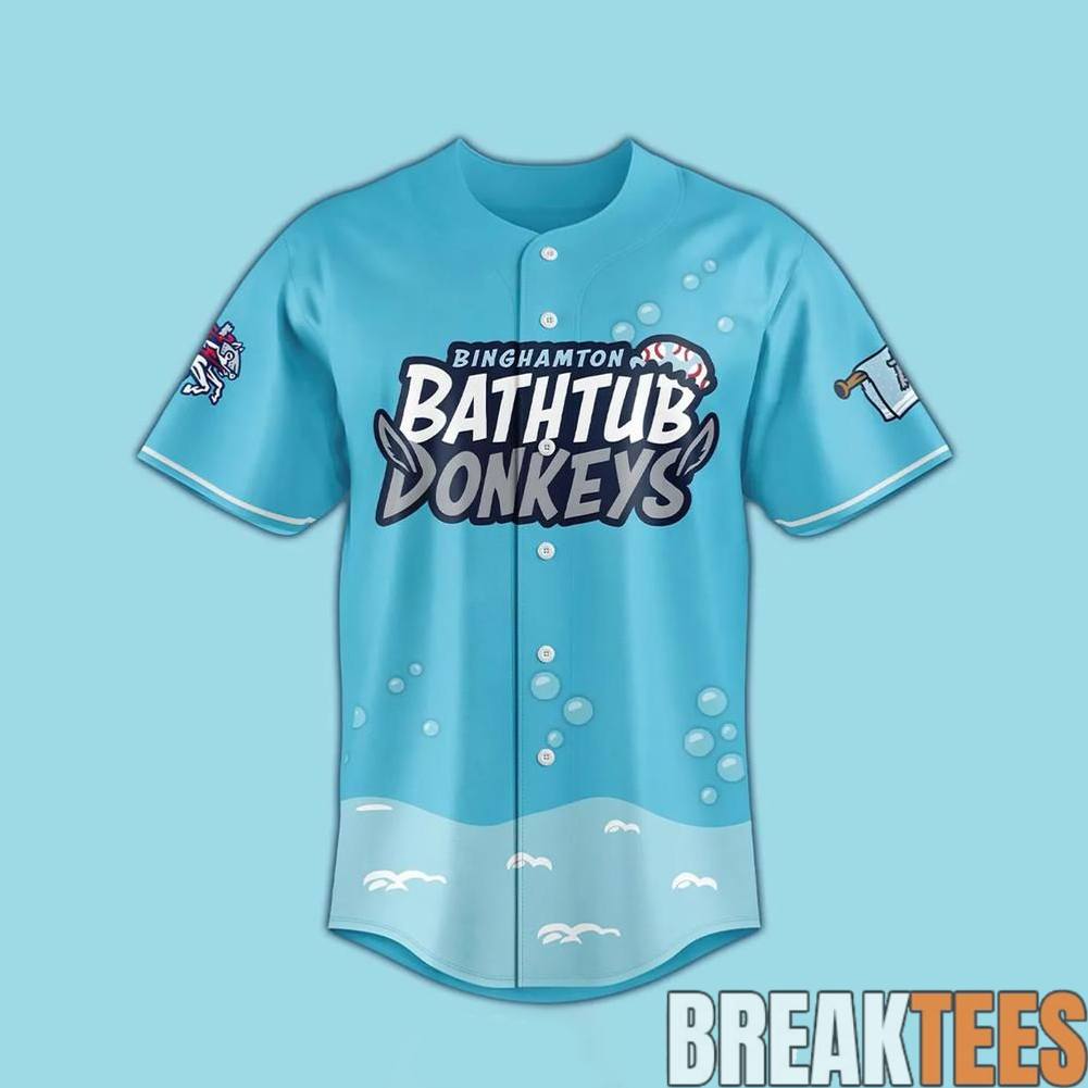 Binghamton Rumble Ponies Bathtub Donkeys Special Jersey sports jersey product view 2