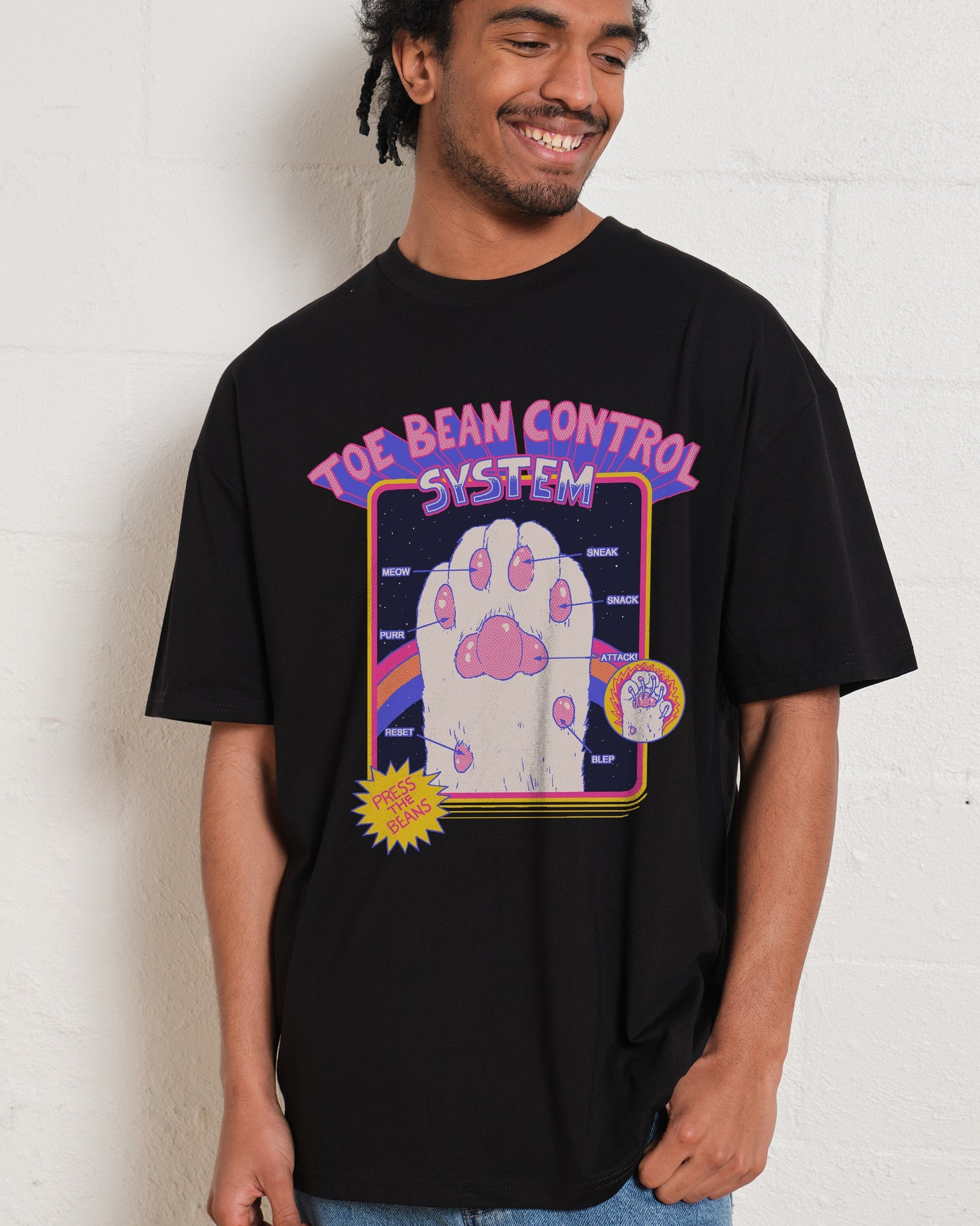 Toe Bean Control System T-Shirt Unisex T-shirt, Sweatshirt, Hoodie, Long Sleeve Tee - T-Shirt, Sweatshirt, Hoodie