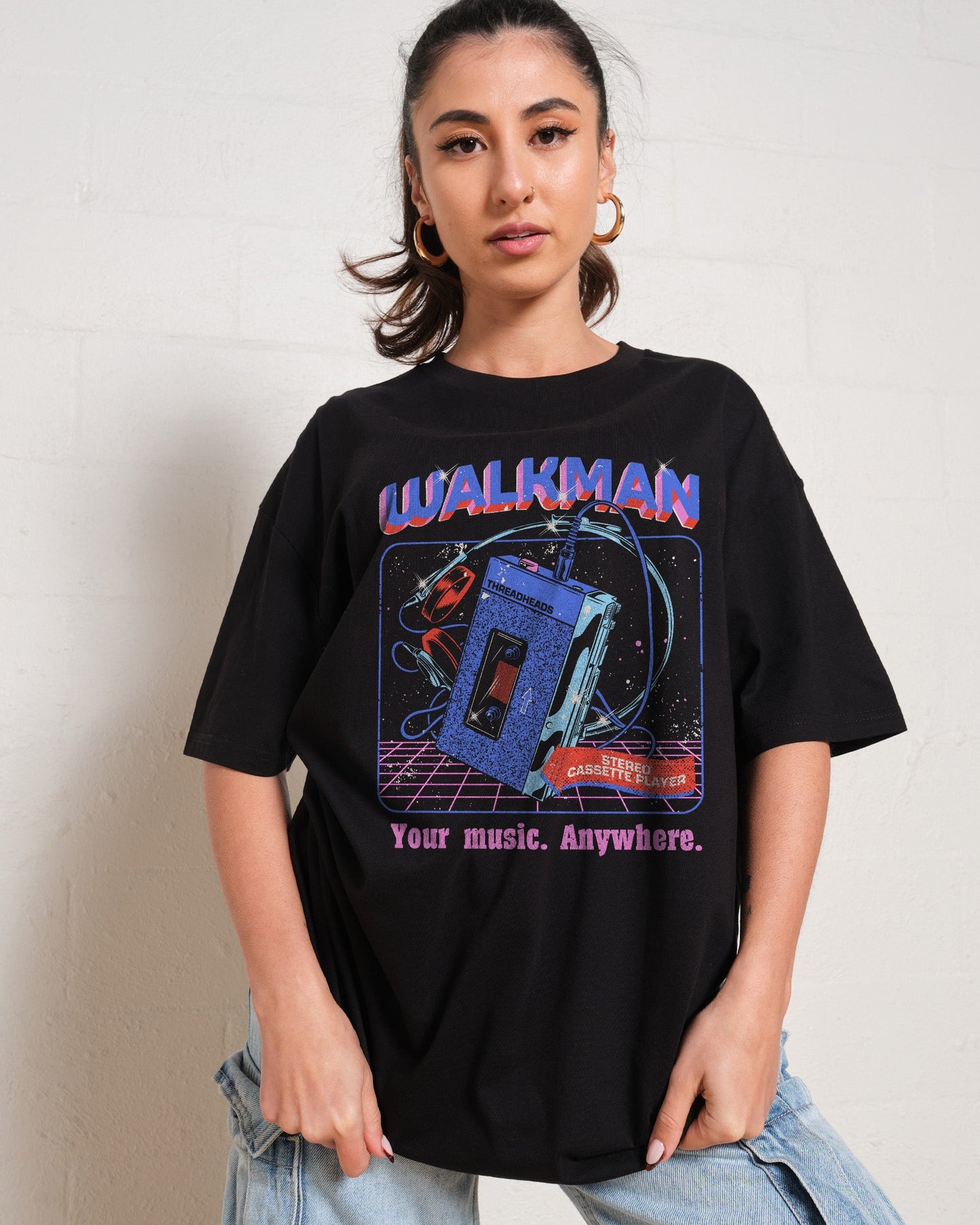 Walkman T-Shirt Unisex T-shirt, Sweatshirt, Hoodie, Long Sleeve Tee - T-Shirt, Sweatshirt, Hoodie