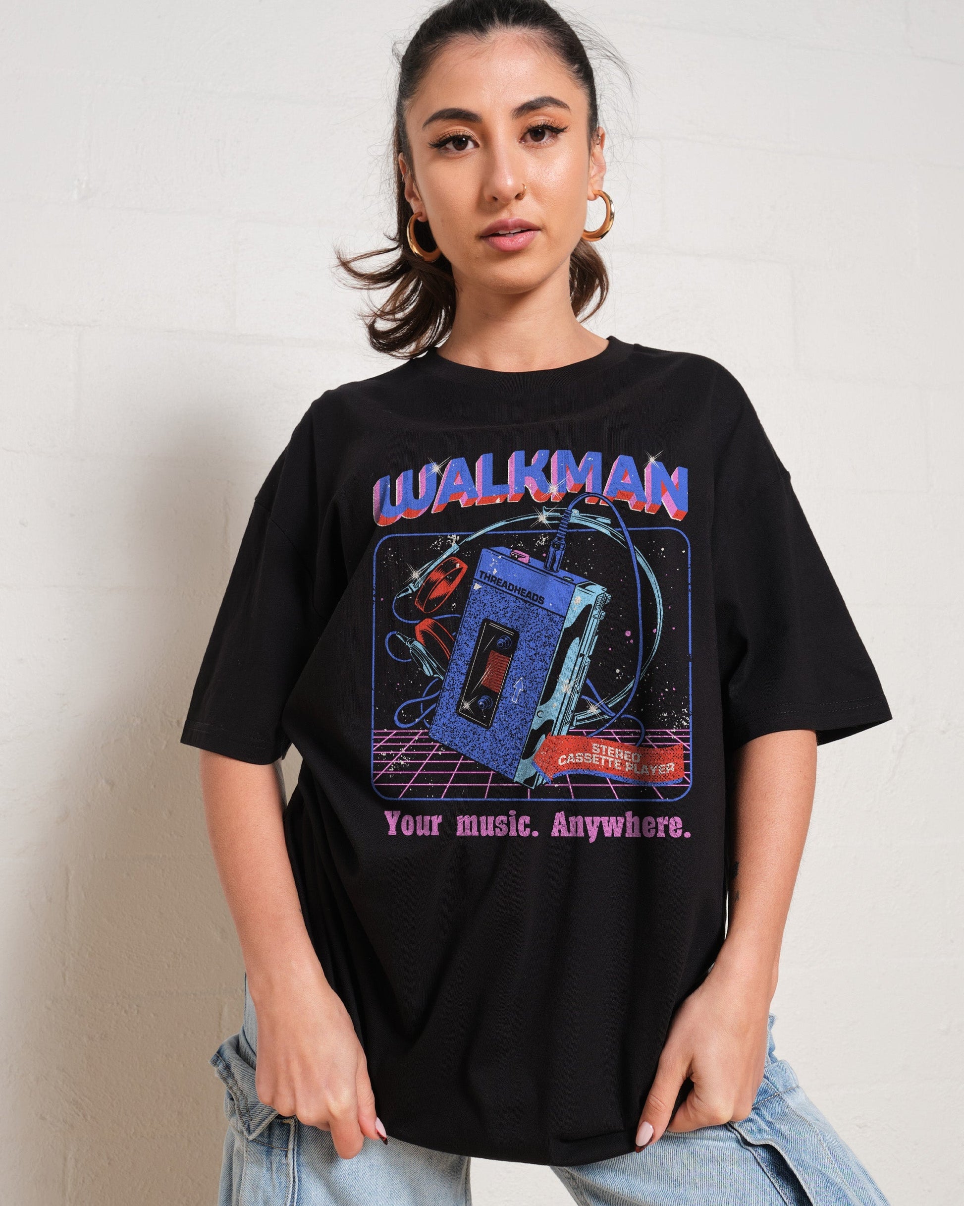 Walkman T-Shirt Unisex T-shirt, Sweatshirt, Hoodie, Long Sleeve Tee - T-Shirt, Sweatshirt, Hoodie