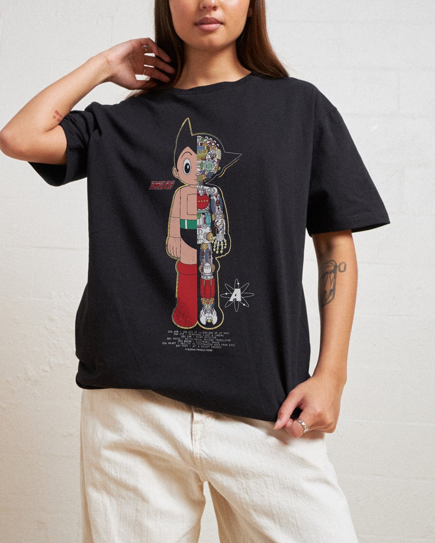 Astro Boy Half Robot T-Shirt Unisex T-shirt, Sweatshirt, Hoodie, Long Sleeve Tee - T-Shirt, Sweatshirt, Hoodie