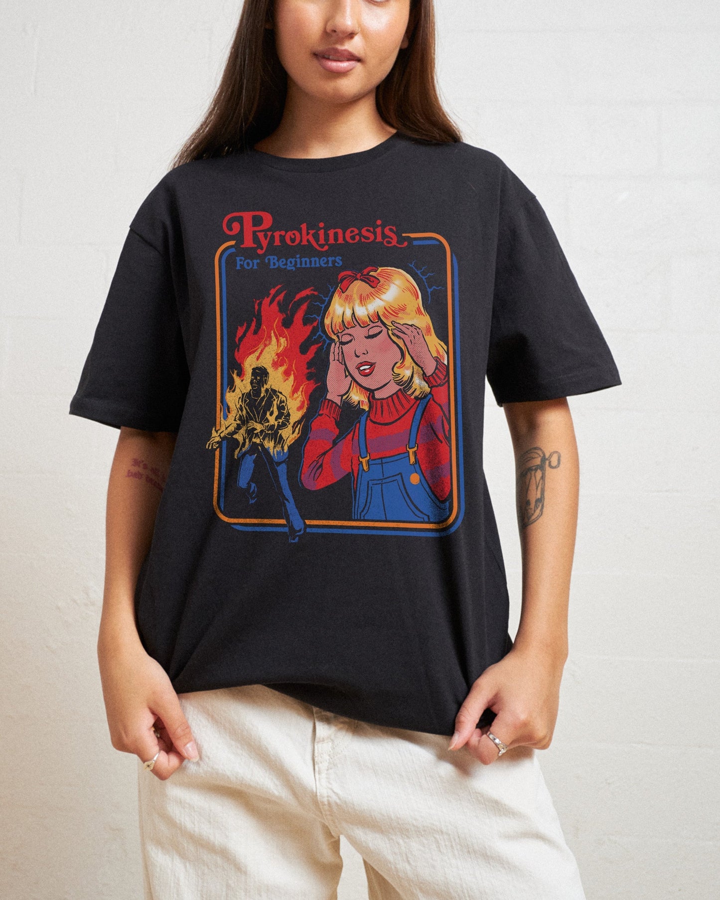 Pyrokinesis for Beginners T-Shirt Unisex T-shirt, Sweatshirt, Hoodie, Long Sleeve Tee - T-Shirt, Sweatshirt, Hoodie