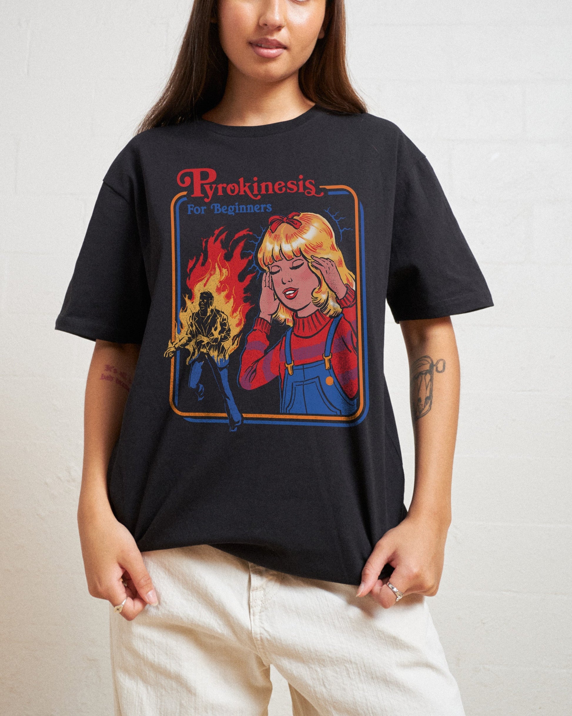 Pyrokinesis for Beginners T-Shirt Unisex T-shirt, Sweatshirt, Hoodie, Long Sleeve Tee - T-Shirt, Sweatshirt, Hoodie