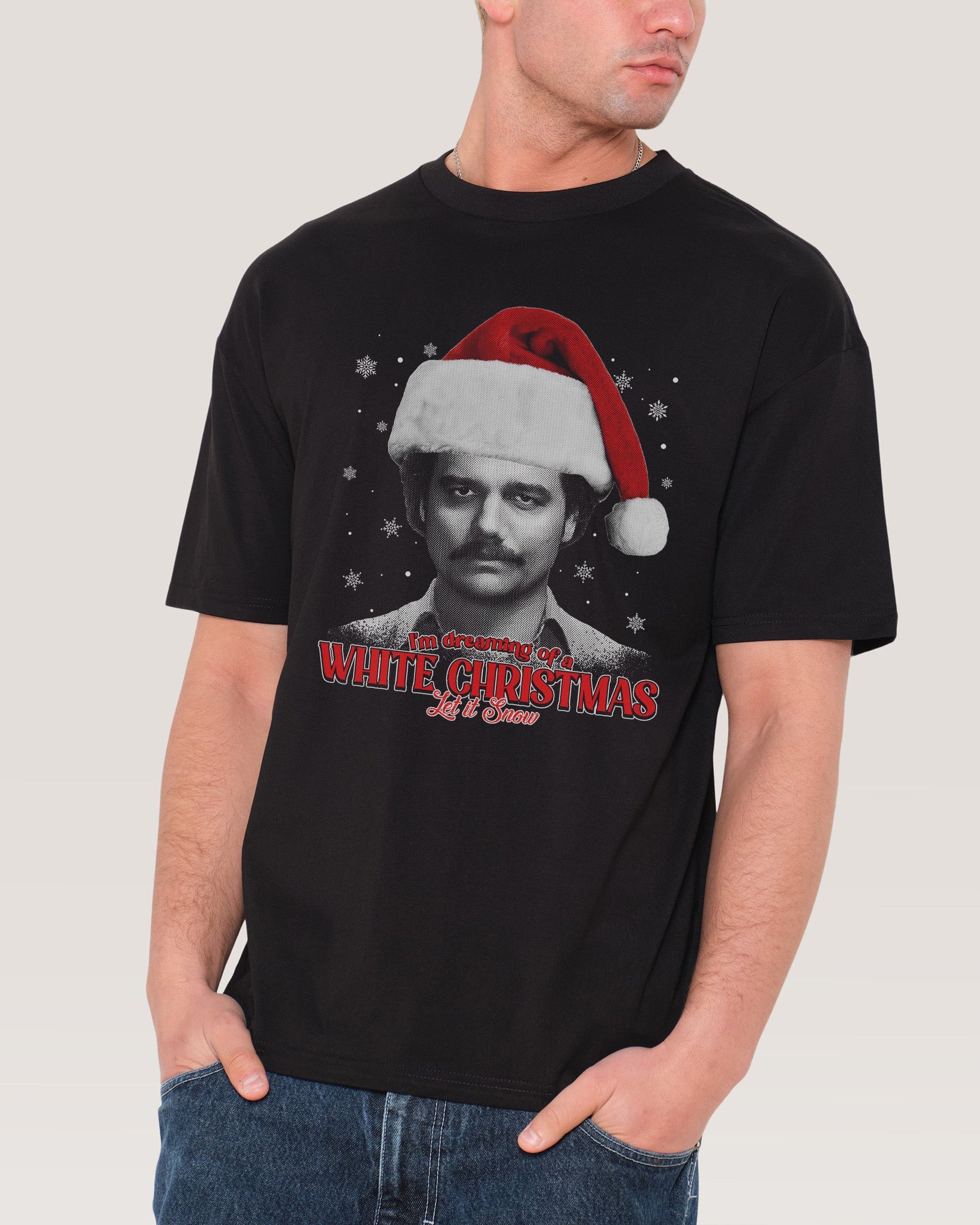White Christmas T-Shirt Unisex T-shirt, Sweatshirt, Hoodie, Long Sleeve Tee - T-Shirt, Sweatshirt, Hoodie