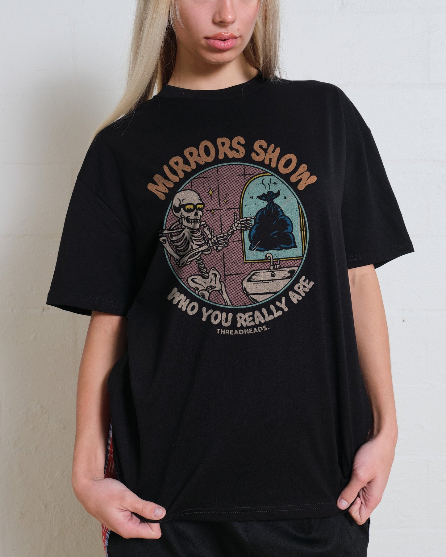 Mirrors Show Who You Really Are T-Shirt Unisex T-shirt, Sweatshirt, Hoodie, Long Sleeve Tee - T-Shirt, Sweatshirt, Hoodie