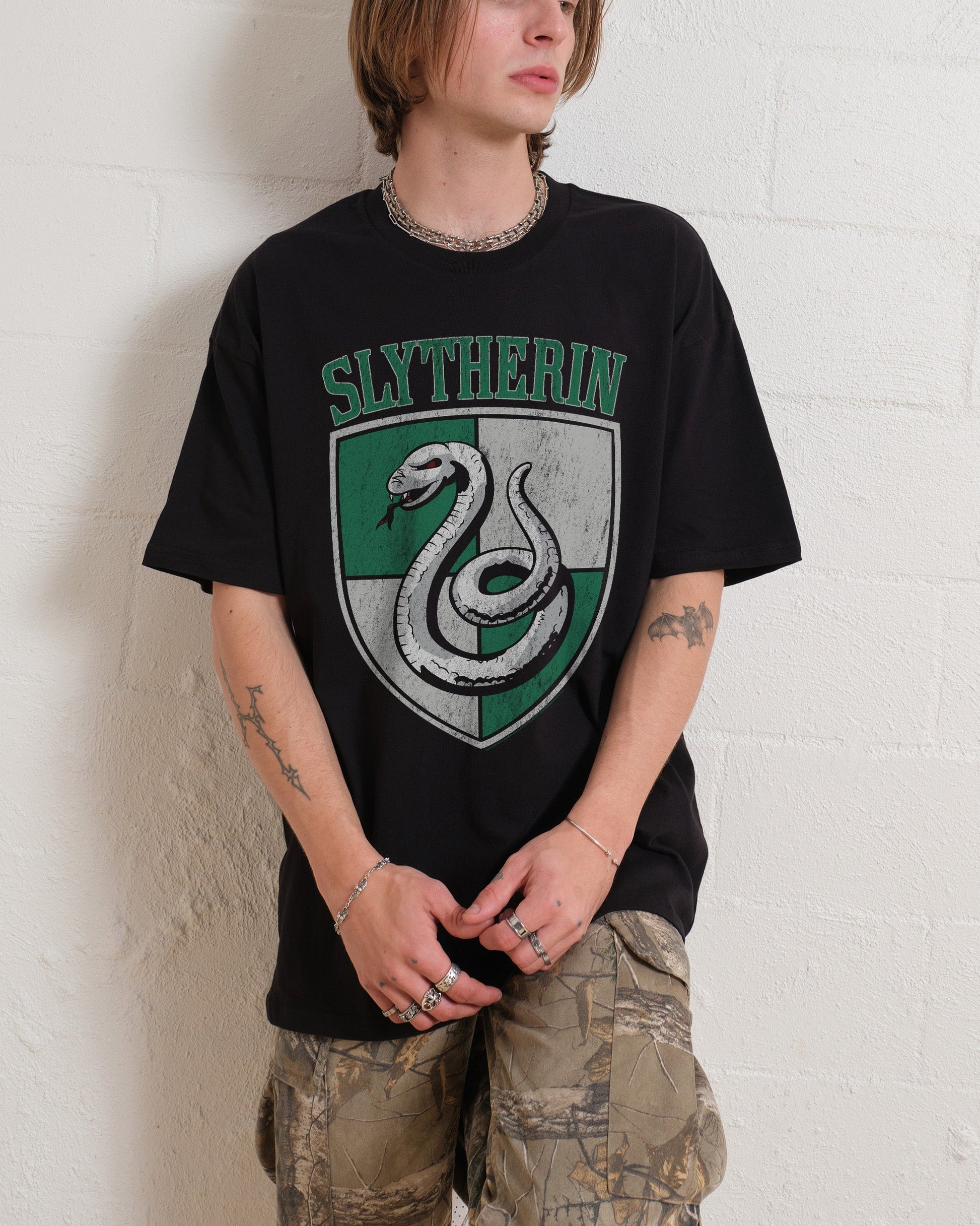 Slytherin Crest T-Shirt Unisex T-shirt, Sweatshirt, Hoodie, Long Sleeve Tee - T-Shirt, Sweatshirt, Hoodie