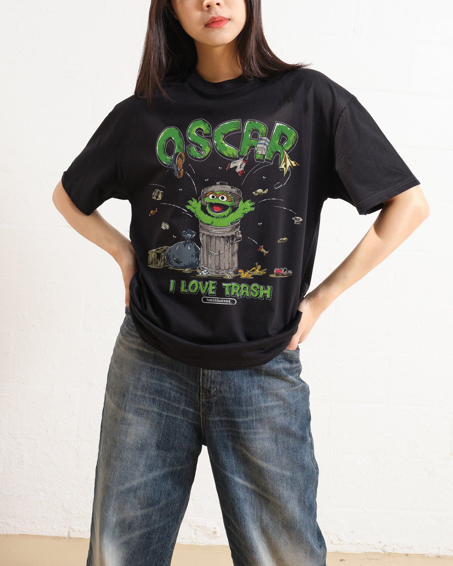 Oscar I Love Trash T-Shirt Unisex T-shirt, Sweatshirt, Hoodie, Long Sleeve Tee - T-Shirt, Sweatshirt, Hoodie