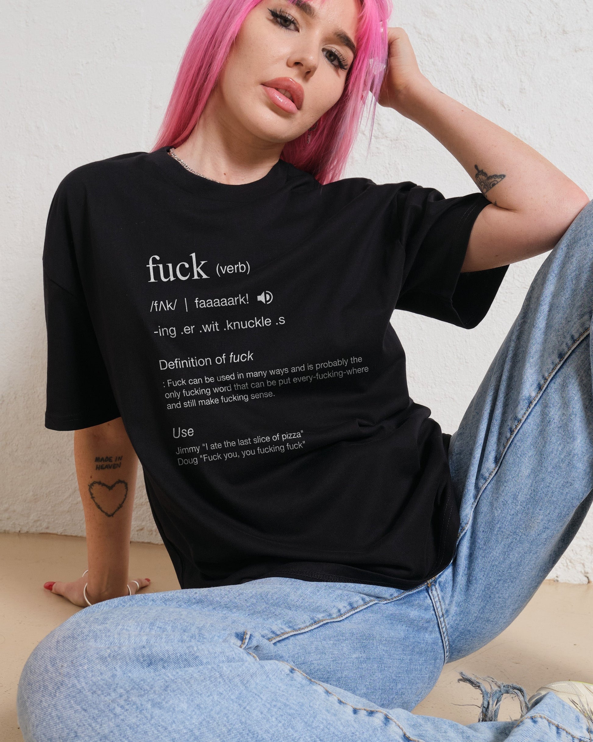 Fuck Dictionary Definition T-Shirt Unisex T-shirt, Sweatshirt, Hoodie, Long Sleeve Tee - T-Shirt, Sweatshirt, Hoodie
