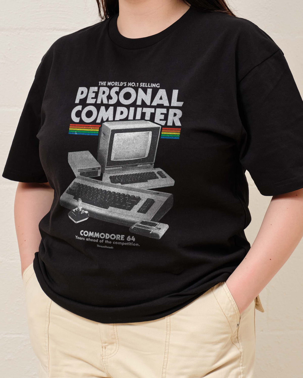 Retro Commodore 64 T-Shirt Unisex T-shirt, Sweatshirt, Hoodie, Long Sleeve Tee - T-Shirt, Sweatshirt, Hoodie