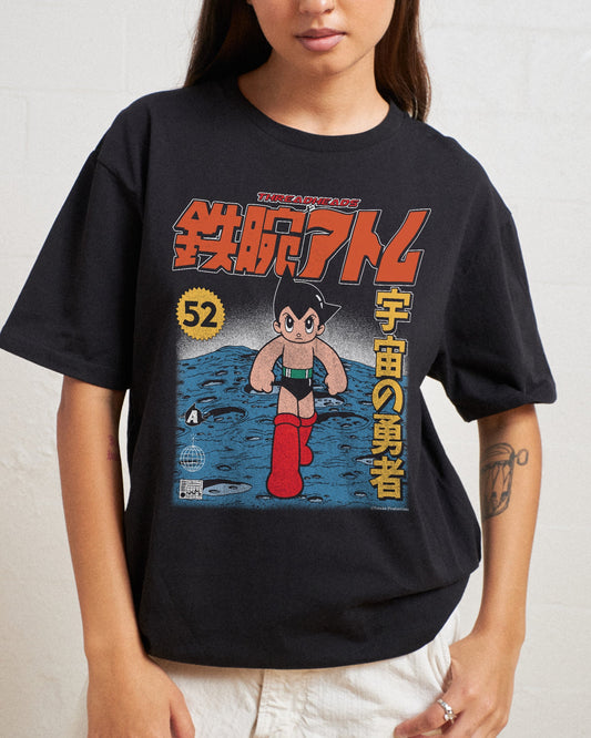 Astro Boy Moon T-Shirt Unisex T-shirt, Sweatshirt, Hoodie, Long Sleeve Tee - T-Shirt, Sweatshirt, Hoodie