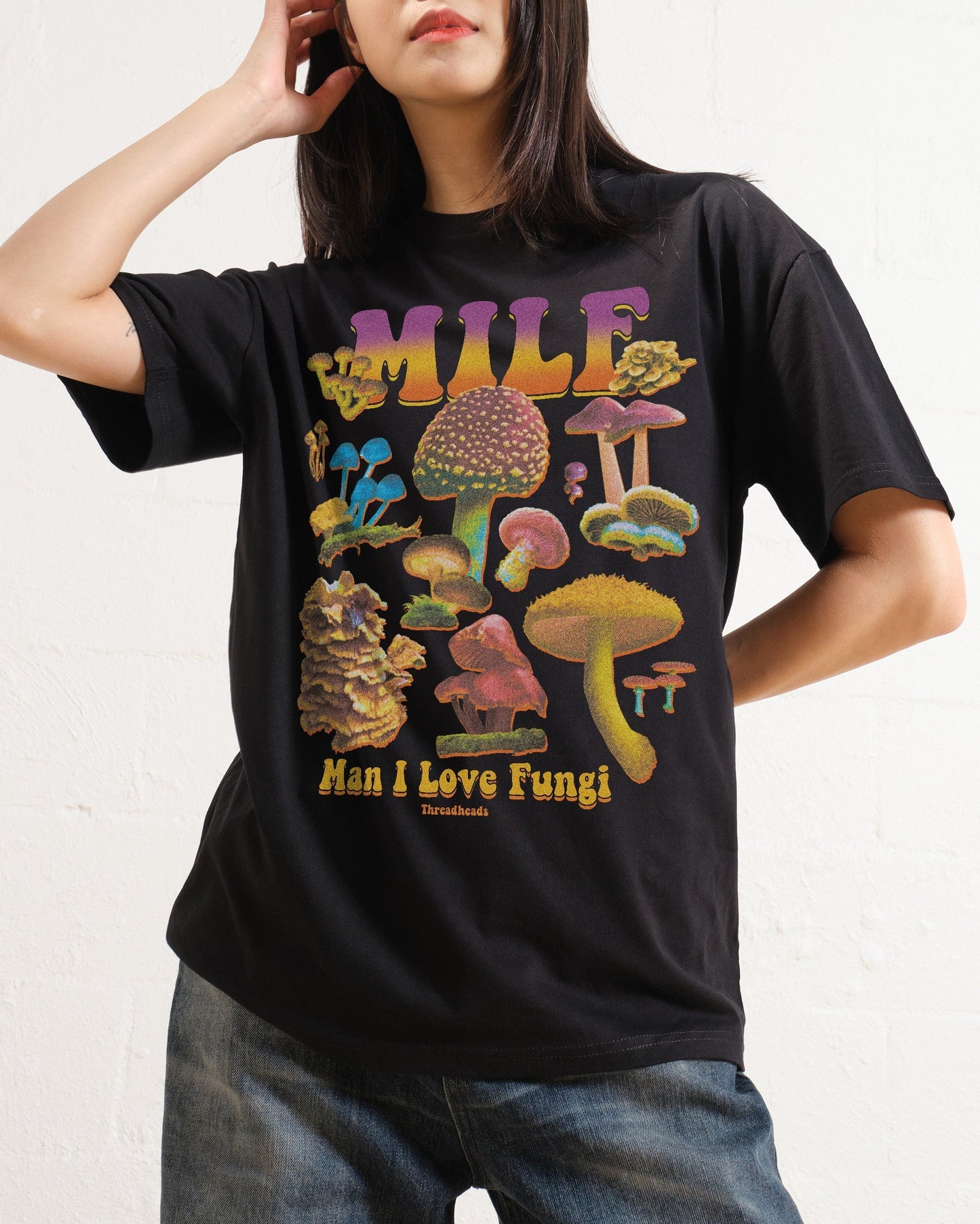 MILF Fungi T-Shirt Unisex T-shirt, Sweatshirt, Hoodie, Long Sleeve Tee - T-Shirt, Sweatshirt, Hoodie