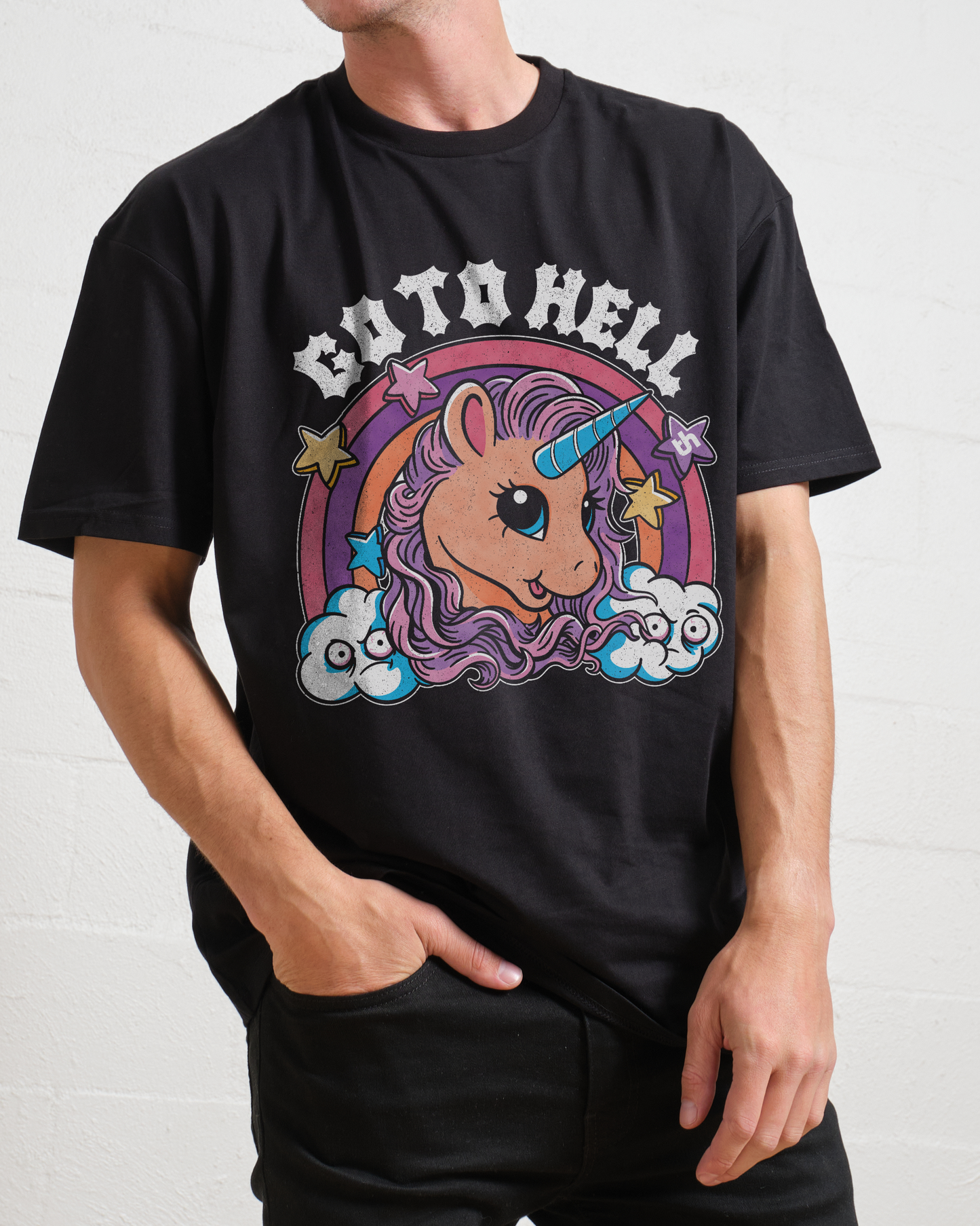 Go to Hell Unicorn T-Shirt Unisex T-shirt, Sweatshirt, Hoodie, Long Sleeve Tee - T-Shirt, Sweatshirt, Hoodie