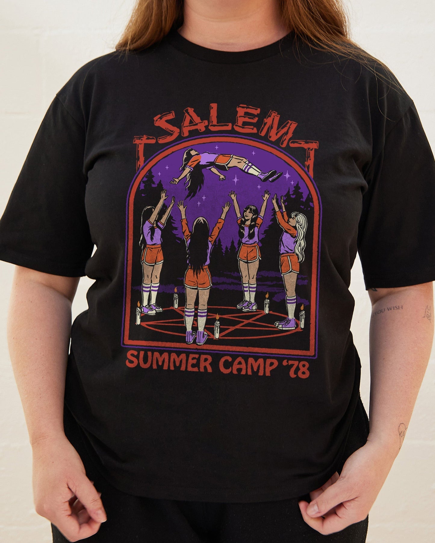 Salem Summer Camp T-Shirt Unisex T-shirt, Sweatshirt, Hoodie, Long Sleeve Tee - T-Shirt, Sweatshirt, Hoodie