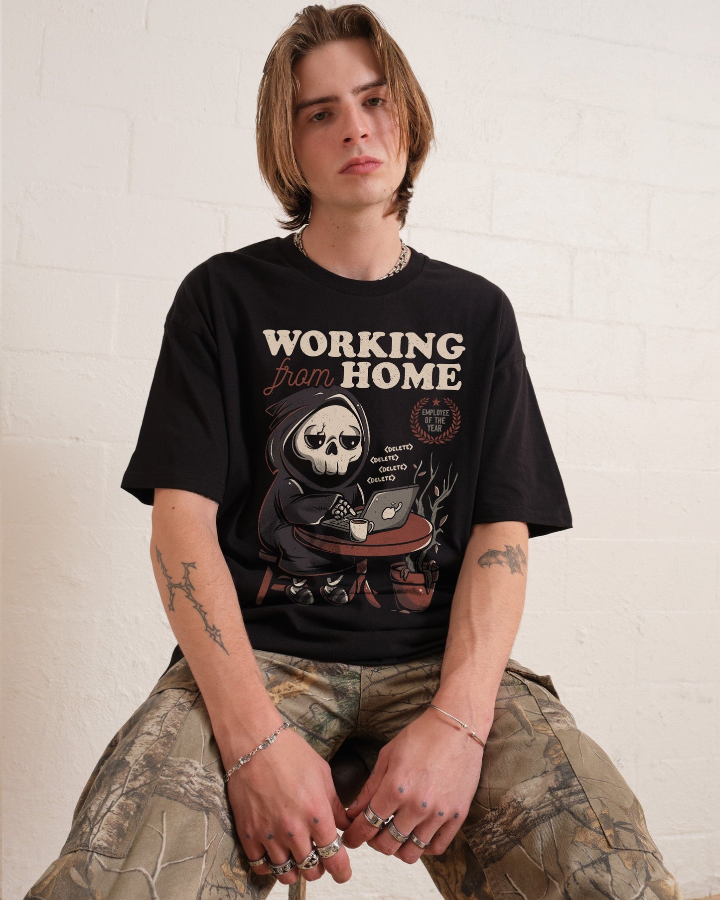 Working from Home T-Shirt Unisex T-shirt, Sweatshirt, Hoodie, Long Sleeve Tee - T-Shirt, Sweatshirt, Hoodie