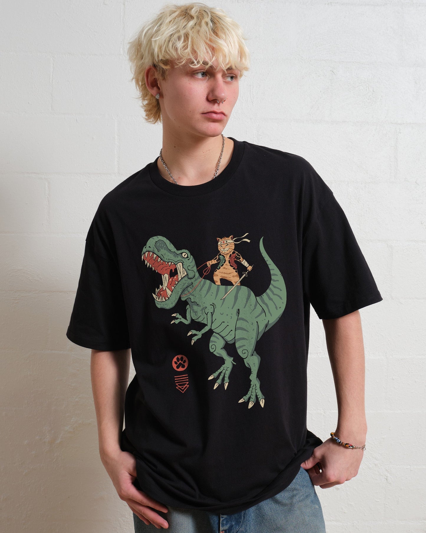T-Rex Catana T-Shirt Unisex T-shirt, Sweatshirt, Hoodie, Long Sleeve Tee - T-Shirt, Sweatshirt, Hoodie