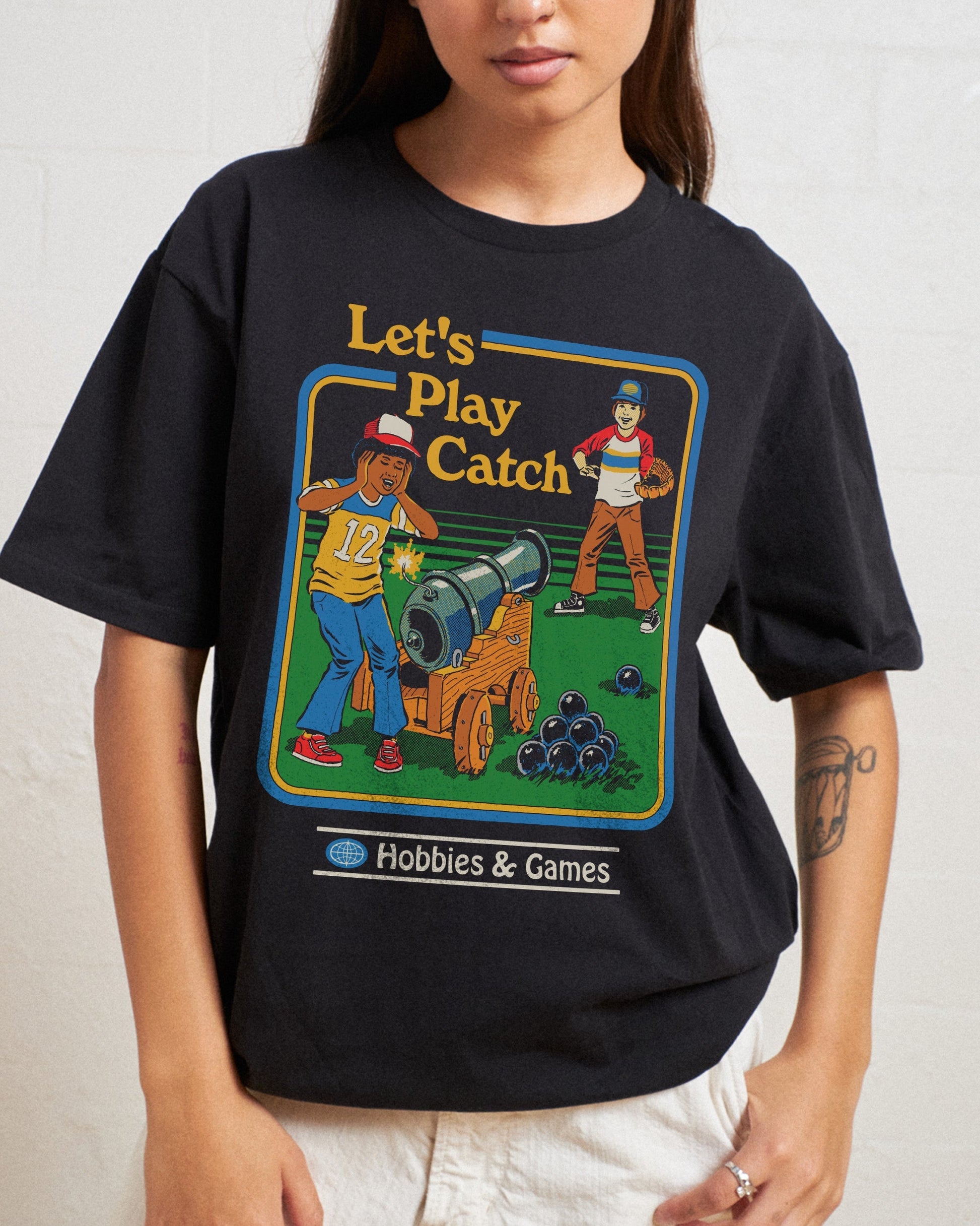 Let's Play Catch T-Shirt Unisex T-shirt, Sweatshirt, Hoodie, Long Sleeve Tee - T-Shirt, Sweatshirt, Hoodie