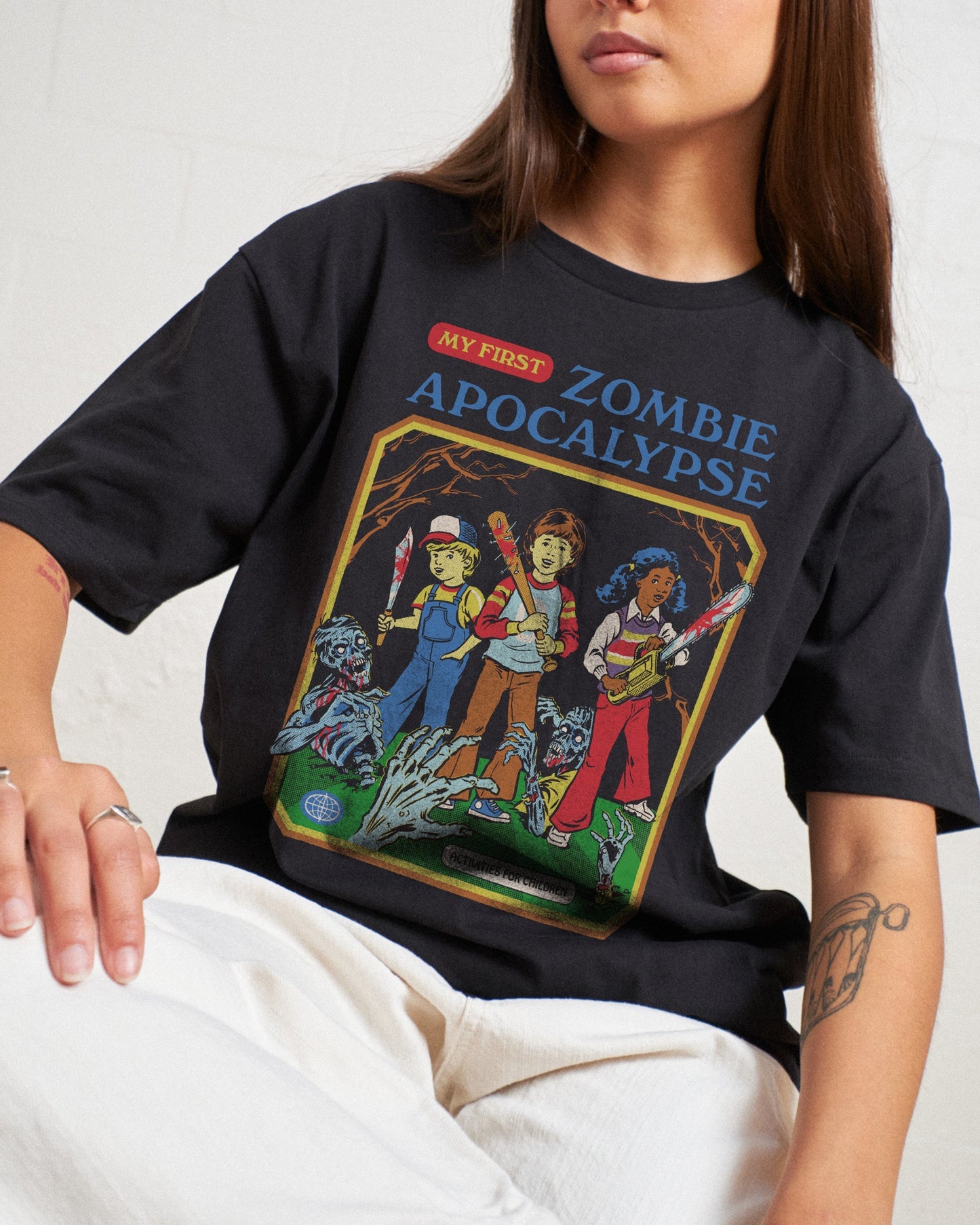 My First Zombie Apocalypse T-Shirt Unisex T-shirt, Sweatshirt, Hoodie, Long Sleeve Tee - T-Shirt, Sweatshirt, Hoodie