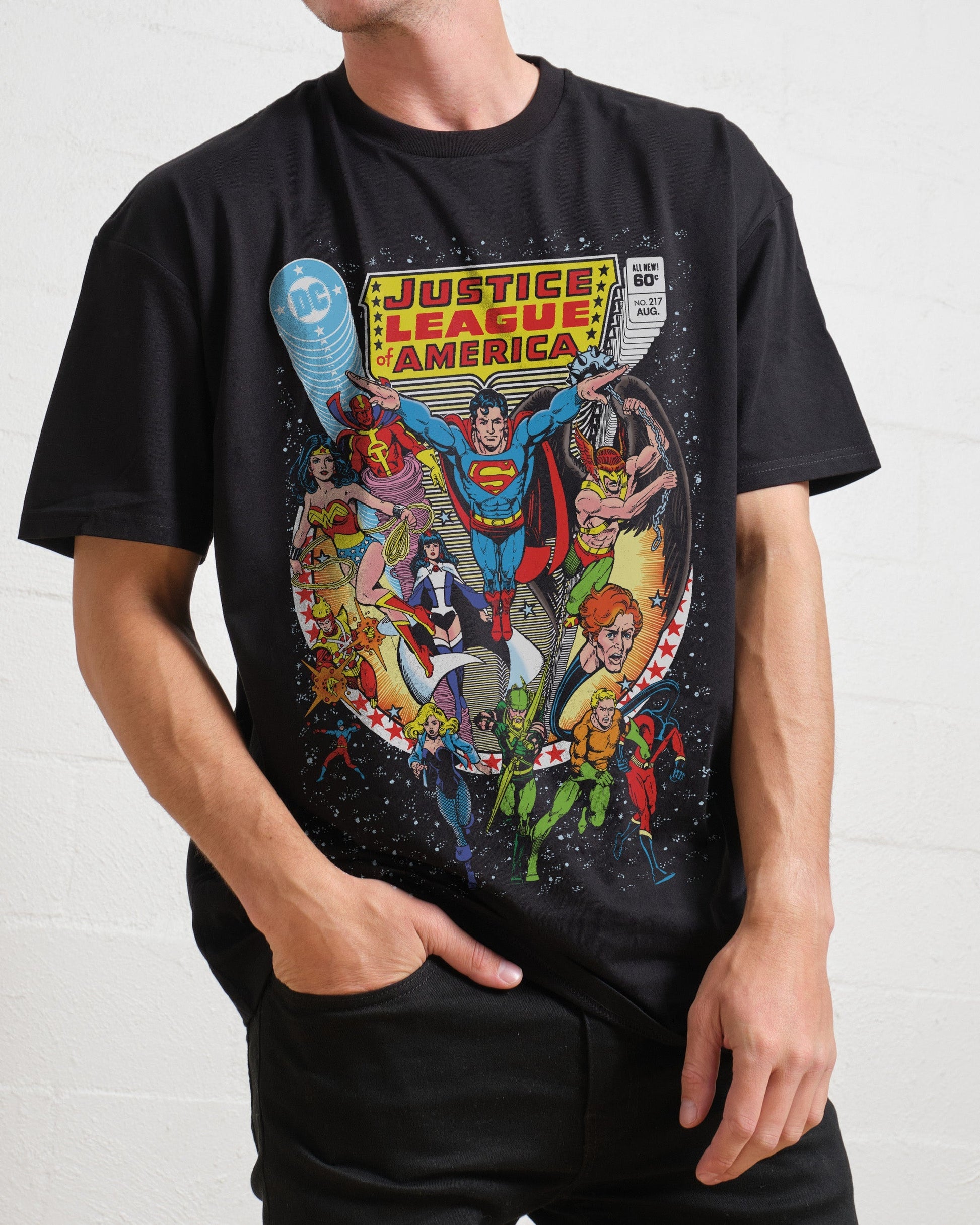 The Justice League of America T-Shirt Unisex T-shirt, Sweatshirt, Hoodie, Long Sleeve Tee - T-Shirt, Sweatshirt, Hoodie