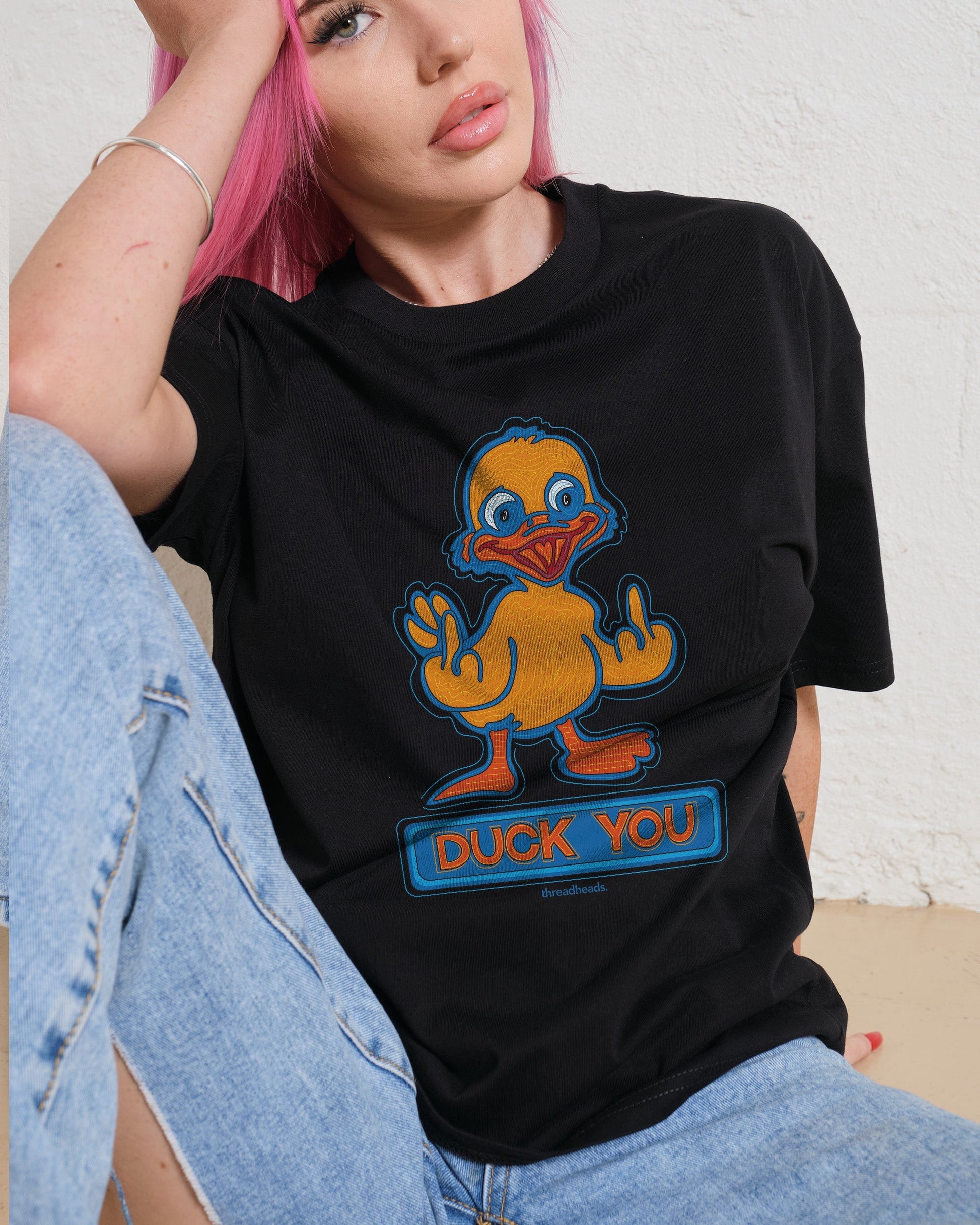 Duck You T-Shirt Unisex T-shirt, Sweatshirt, Hoodie, Long Sleeve Tee - T-Shirt, Sweatshirt, Hoodie