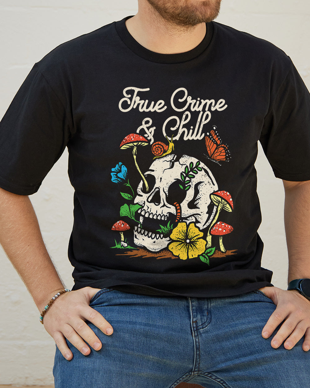 True Crime and Chill T-Shirt Unisex T-shirt, Sweatshirt, Hoodie, Long Sleeve Tee - T-Shirt, Sweatshirt, Hoodie