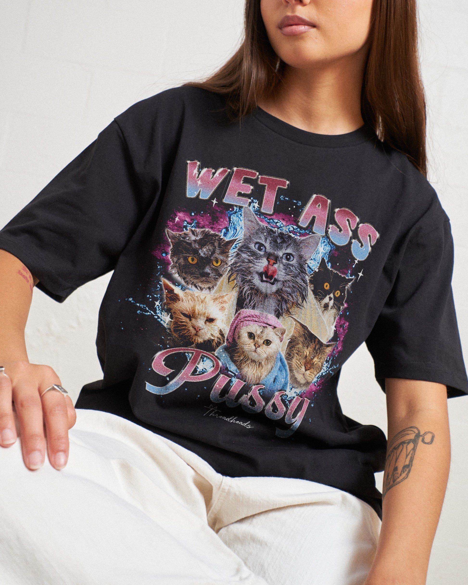 Wet Pussy T-Shirt Unisex T-shirt, Sweatshirt, Hoodie, Long Sleeve Tee - T-Shirt, Sweatshirt, Hoodie