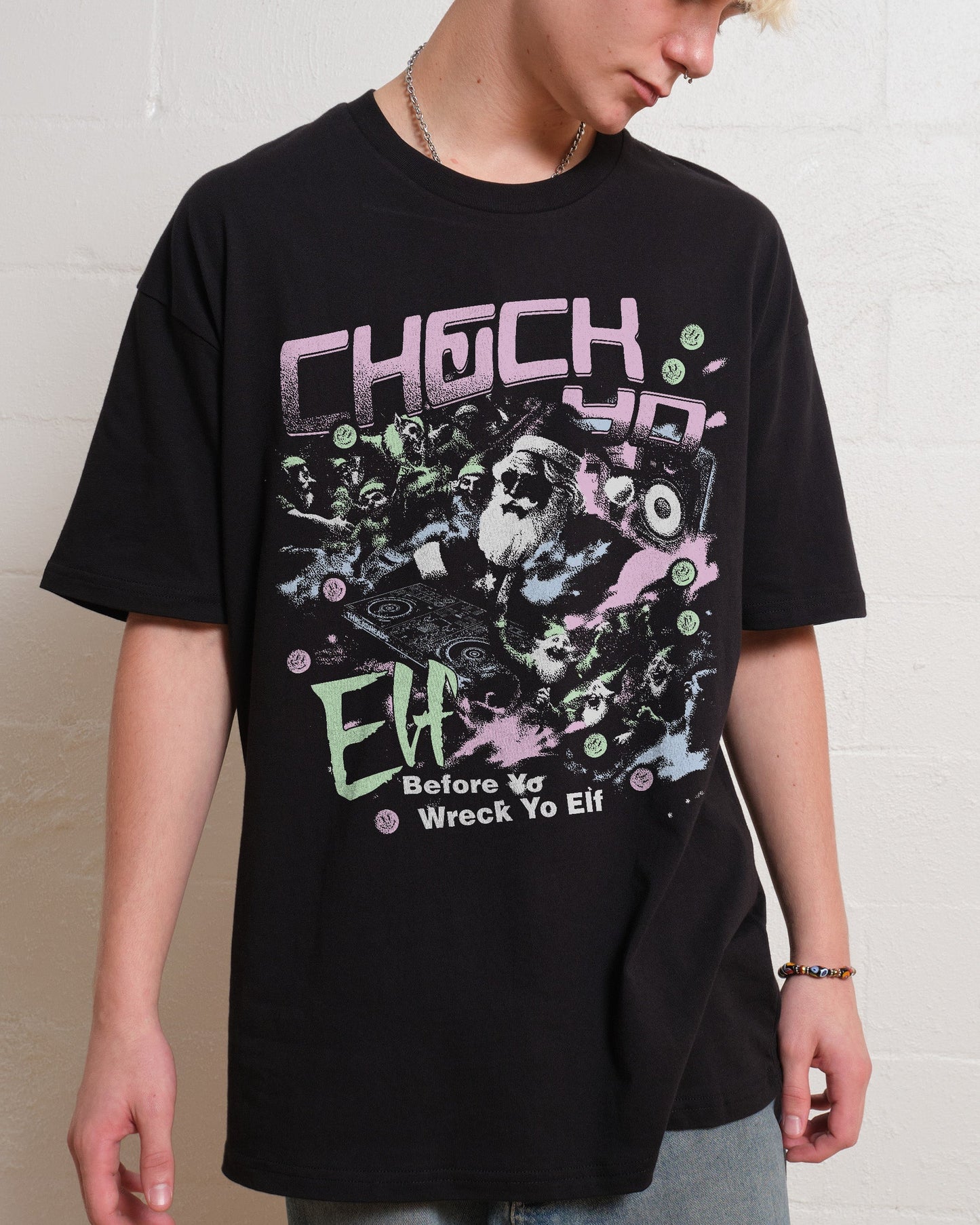 Check Yo Elf T-Shirt Unisex T-shirt, Sweatshirt, Hoodie, Long Sleeve Tee - T-Shirt, Sweatshirt, Hoodie